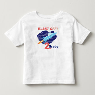 Outer Space Second Grade Toddler T-Shirt