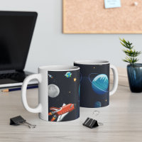 Outer Space Shuttle Cute