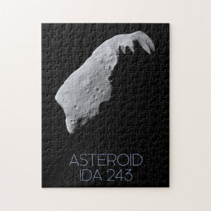 Outer Space, Solar System, Asteroid Belt, IDA 243 Jigsaw Puzzle