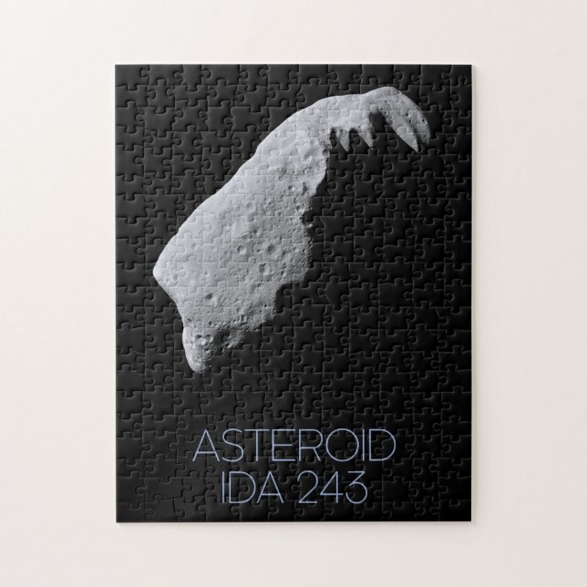 Outer Space, Solar System, Asteroid Belt, IDA 243 Jigsaw Puzzle (Vertical)