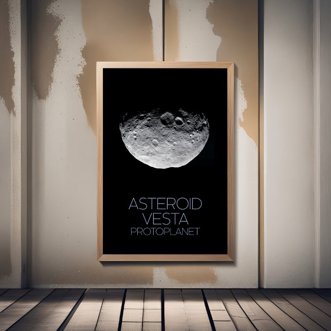 Outer Space, Solar System, Asteroid Belt, Vesta Photo Print (Creator Uploaded)