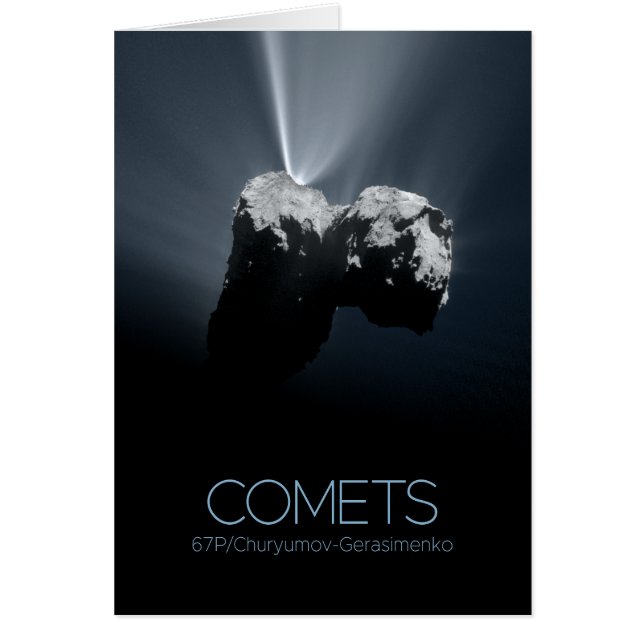 Outer Space, Solar System, Cosmos, Comets, 67P (Front)