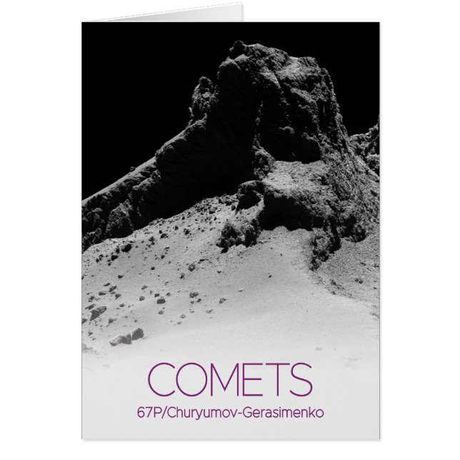 Outer Space, Solar System, Cosmos, Comets, 67P (Front)