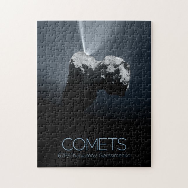 Outer Space, Solar System, Cosmos, Comets, 67P Jigsaw Puzzle (Vertical)