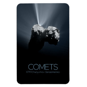 Outer Space, Solar System, Cosmos, Comets, 67P Magnet