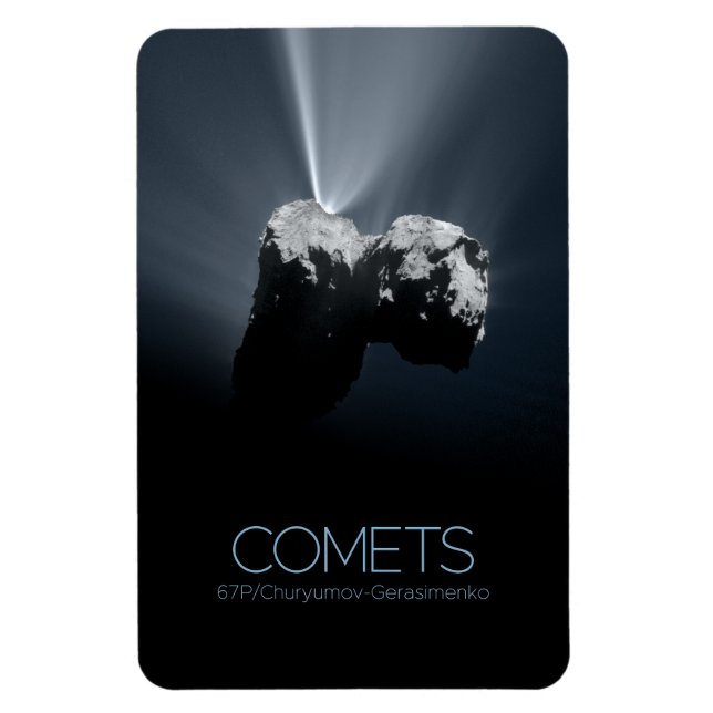 Outer Space, Solar System, Cosmos, Comets, 67P Magnet (Vertical)