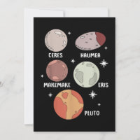 Outer Space Solar System Dwarf Planet For Kids