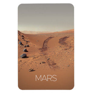 Outer Space, Solar System, Planet Mars, Curiosity Magnet