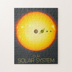 Outer Space, Solar System, The Sun and Planets Jigsaw Puzzle