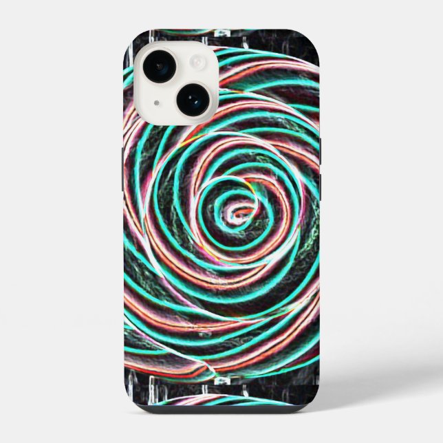 Outer Space Swirl iPhone Case (Back)