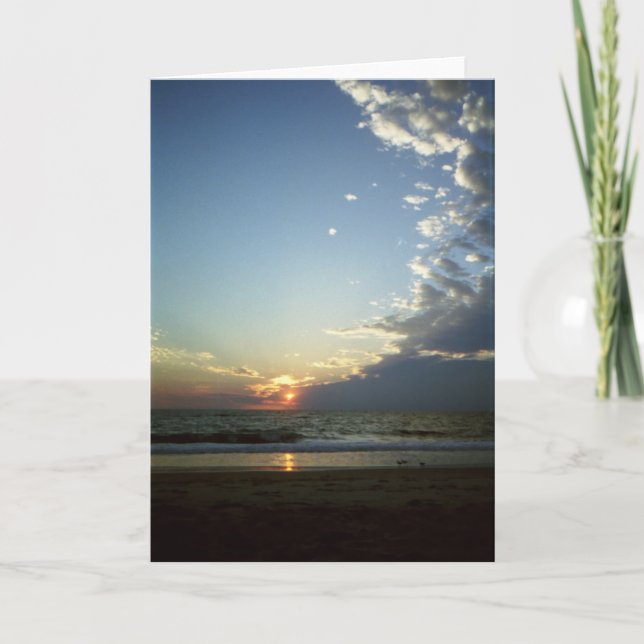 Outerbanks Morning 1 Card (Front)