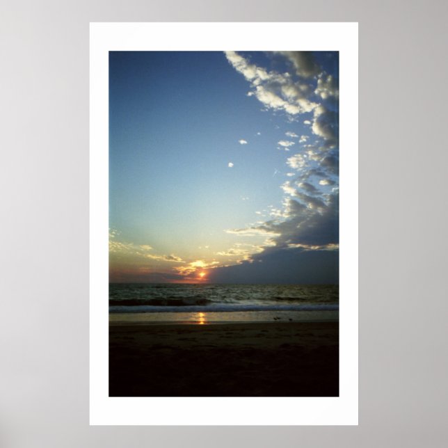 Outerbanks Morning 1 Poster (Front)
