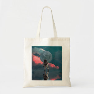 Outerspace Astronaut Art Space Suit Clipart Tote Bag