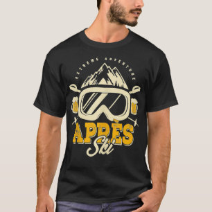 Outfit Beer Drinks After SkiingMountains  T-Shirt