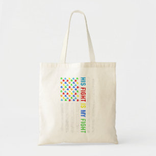 Outfit For Autism Awareness Supporters Men, Women, Tote Bag