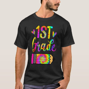 Outfits 1st Grade Teacher Back To School Tie Dye 2 T-Shirt