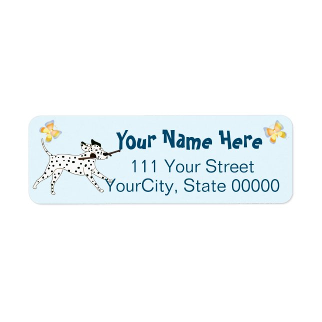 Outgoing Dalmatian Dog Lover (Front)