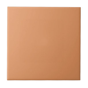 Outgoingly Orange Square Kitchen and Bathroom Tile