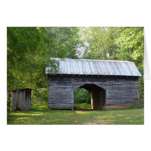 Outhouse and Barn (Front Horizontal)