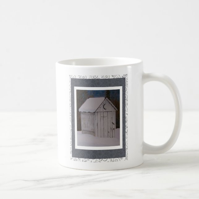 Outhouse Coffee Mug (Right)