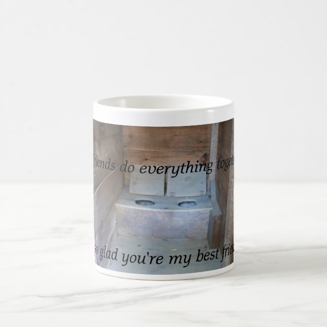 Outhouse Friends Coffee Mug (Center)