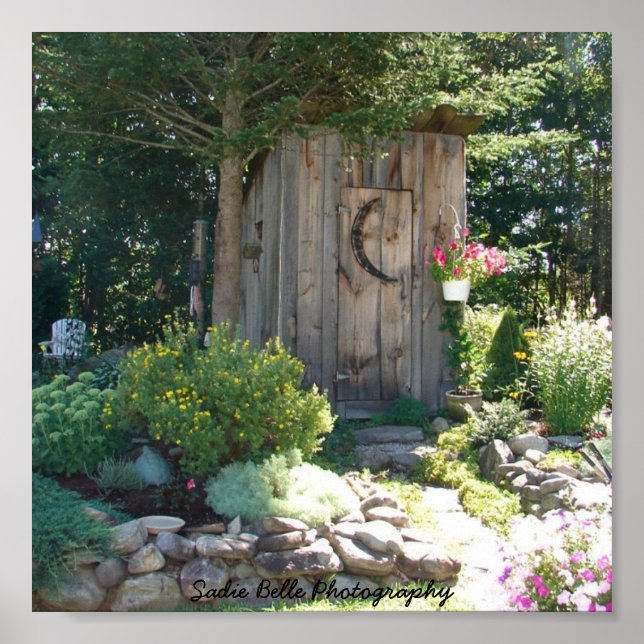 Outhouse in Maine Poster (Front)