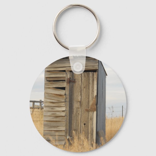 "Outhouse" Key Ring (Front)