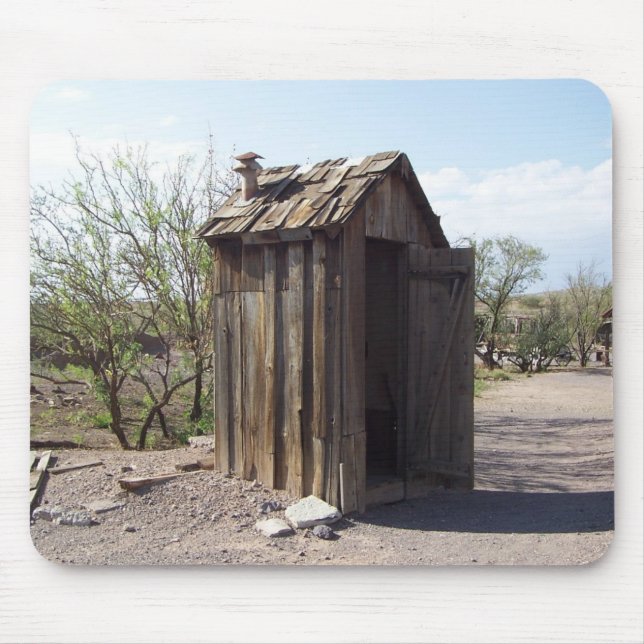 OUTHOUSE MOUSE PAD (Front)