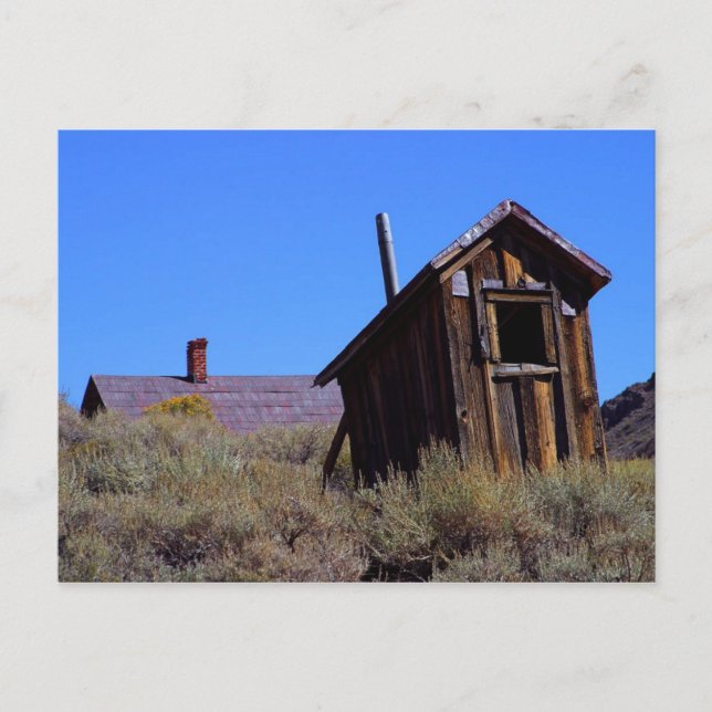 Outhouse Postcard (Front)