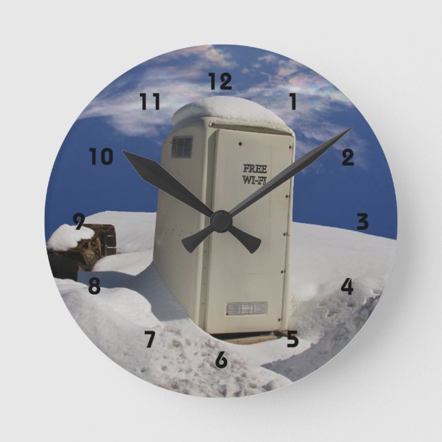 OutHouse WiFi ~ Clock (Front)