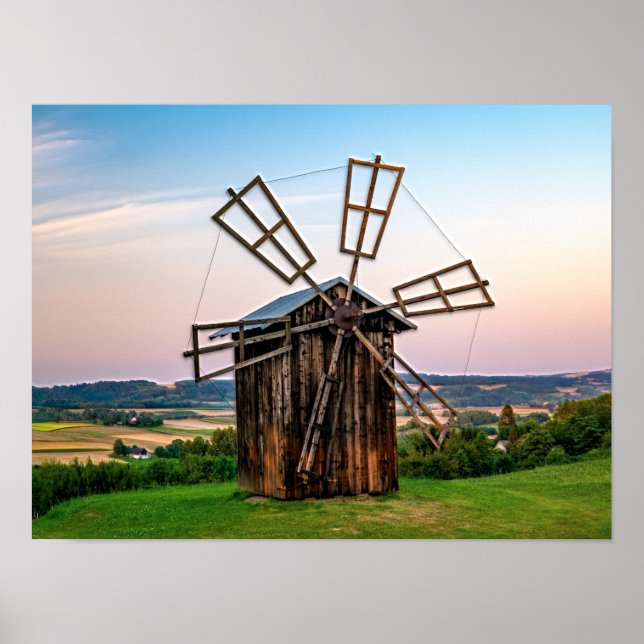 Outhouse Windmill Poster (Front)