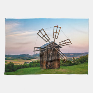Outhouse Windmill Tea Towel