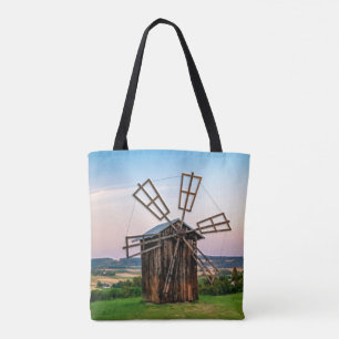Outhouse Windmill Tote Bag