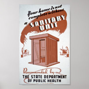 Outhouse WPA Poster