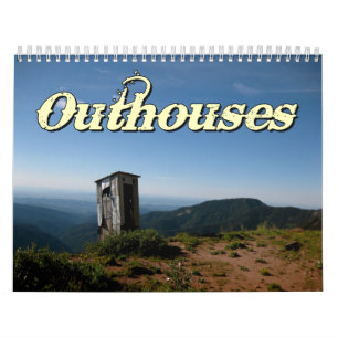 Outhouses Wall Calendar