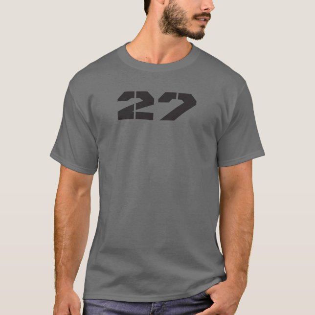 Outland Inspired Con-AM 27 Grey T-Shirt (Front)