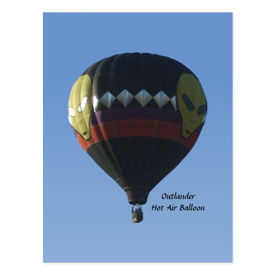 Outlander Hot Air Balloon Postcard