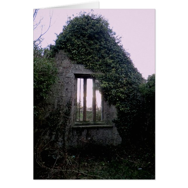 Outlander's Black Kirk Window (West Kirk Culross) (Front)