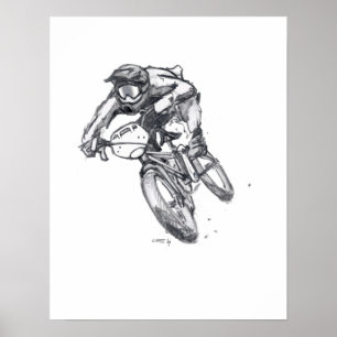 Outlaw BMX art poster #2