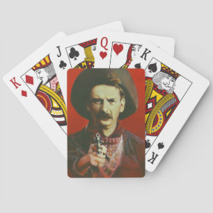 Outlaw Cowboy Wild West Playing Cards