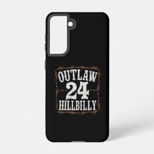 Outlaw Hillbilly 2024 Western Trump Vance 2024  Samsung Galaxy Case