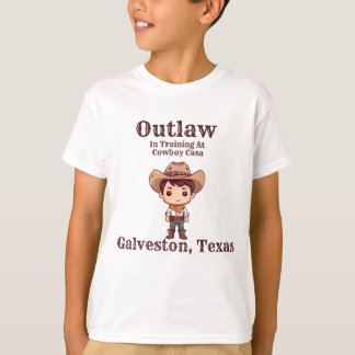 Outlaw in Training Kids Shirt