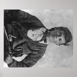 Outlaw Jesse James Portrait Photograph Poster