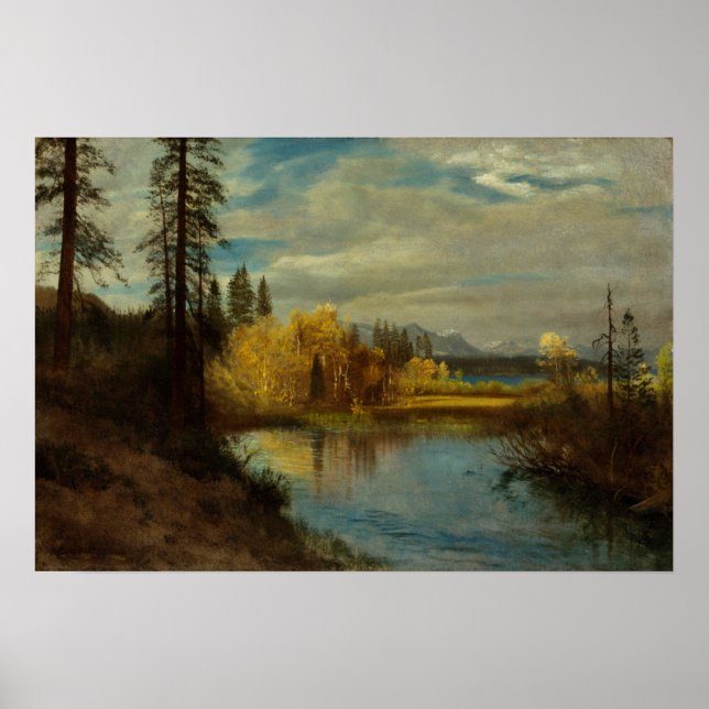 Outlet at Lake Tahoe Poster (Front)