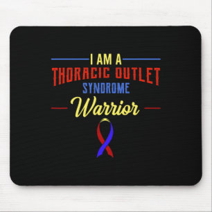 Outlet Syndrome Awareness Advocate Tos Warrior  Mouse Mat