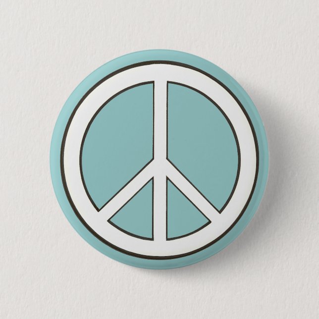 Outline Drawing, Peace Sign buttons (Front)