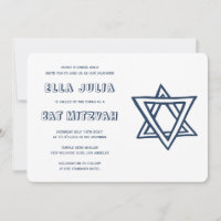 OUTLINE LETTERS STAR OF DAVID Custom Bat Mitzvah