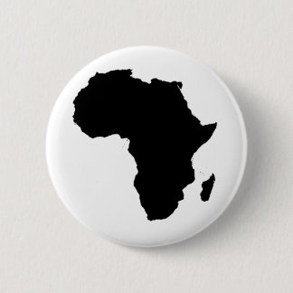 Outline of Africa 6 Cm Round Badge