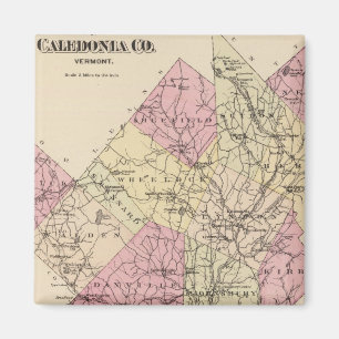 Outline plan of Caledonia Company in Vermont Magnet