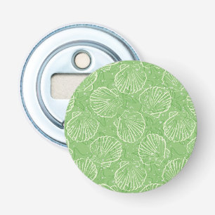Outline seashells bottle opener